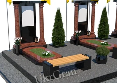 Alt 3D макет памятника