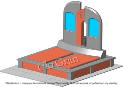 Alt 3D макет памятника